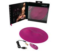 La machine anale de sexe de vibrateur de silicone Vibepad stimule le...