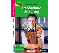 La Machine de Turing - Benoît Solès - Edition pédagogique Lycée - Carrés classiques Nathan