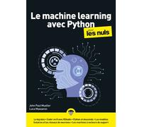 La machine learning et Python Mégapoche Pour les Nuls - Luca Massaron - First Interactive - broché - Manuel