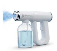 La Machine Originale de Brumisation Désinfectante - Vaporisateur Professionnel de Désinfection - Atomiseur ULV & Pistolet Vapeur Nano - Pistolet Rechargeable pour Barbier avec Lumière Bleue V2