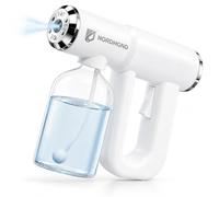 La Machine Originale de Brumisation Désinfectante - Vaporisateur Professionnel de Désinfection - Atomiseur ULV & Pistolet Vapeur Nano - Pistolet Rechargeable pour Barbier avec Lumière Bleue V2