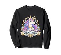 La Magie Ancienne VIT Ici - Cadeau Licorne Arc-en-Ciel Sweatshirt
