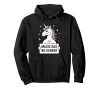 La Magie de la Licorne Non Binaire Pride n'a Pas de pronoms de Genre Sweat à Capuche