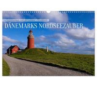 La magie de la mer du Nord au Danemark, Version française (Calendrier mural 2026 DIN A3 portrait), Calendrier CALVENDO mensuel