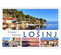 La magie des îles croates, Losinj, Version française (Calendrier mural 2026 DIN A4 portrait), Calendrier CALVENDO mensuel