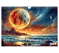 La magie des mondes étrangers (calendrier mural 2026 DIN A4 paysage) calendrier mensuel CALVENDO