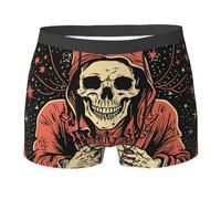 La Magie du Tarot des Sorcières du Crâne Homme Boxershorts Confortale Caleçons Élastique Caleçon De Sport M
