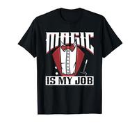 La Magie Est Mon Métier Sorcier Assistant Truc Magicien T-Shirt