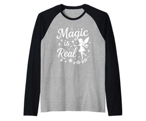 La Magie est Un véritable Design féerique Manche Raglan