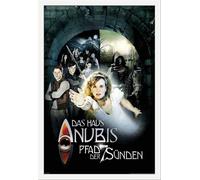 La Maison d'Anubis - Poster - Sentier des 7 péchés + cadre amovible, Shinsuke® Maxi MDF blanc, vitre acrylique