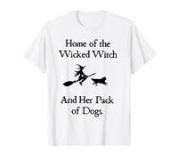 La Maison de la méchante sorcière et de sa Meute de Chiens T-Shirt