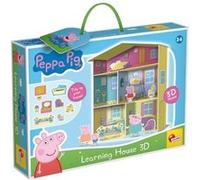 Liscianigiochi Giochi- Liscianigiochi La Maison 3D Peppa Pig Jeu éducatif pour Filles à partir de 3 Ans, Collection, 92055, 39.2 x 6.7 x 28.5 cm