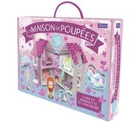 La maison de poupées livre + maison de poupees a construir - Roberta Marcolin - Sassi - Boîte ou accessoire - Jeux livres objets