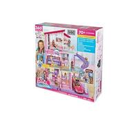 Barbie Mobilier Dreamhouse, Maison de rêve pour poupées avec piscine