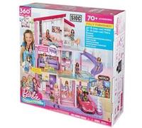 Barbie Mobilier Dreamhouse, Maison de rêve pour poupées avec piscine