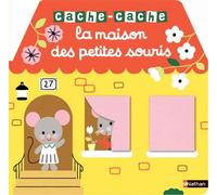 Mélisande Luthringer – Cache-cache la maison des petites souris – Livre animé avec flaps en feutrine