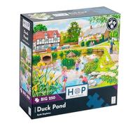 La Maison des Puzzles - Casse-tête Étang aux Canards - Grand Puzzle 250 Pièces pour Adultes & Enfants, Pièces Extra Grandes, Illustré par Artiste, Paysage Scénique, Cadeaux de Luxe.