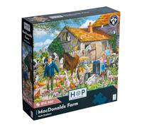 La Maison des Puzzles Ferme MacDonalds, Grand Puzzle 500 pièces | Pièces extra larges, illustration d'artiste, paysage pittoresque, puzzle de luxe cadeau pour adultes