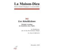 La maison-dieu 302 les benedictions - Collectif - Cerf - broché - Revue