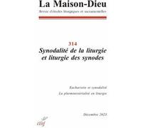 La Maison Dieu 314 Collectif (Auteur)