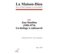 La Maison-Dieu 323 Héritiers de Jean Daniélou - Collectif - Cerf - broché - Revue