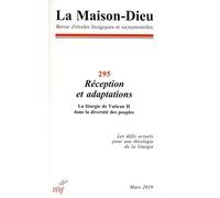La Maison-Dieu numéro 295 Réception et adaptations