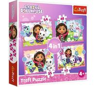 La maison du chat de Gabi Puzzle Trefl 4 puzzles
