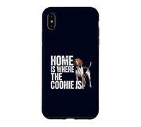 La Maison du Coonhound Anglais américain est l'endroit où se Trouve Le Coonie Coque pour iPhone XS Max