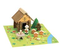 Jeujura Jouet en bois Kit la Maison du Miel – 50 pièces – Réf. 8223