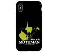 La Maison du Mothman, État de Virginie-Occidentale, Funny Cryptid Coque pour iPhone X/XS