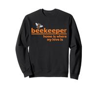 La Maison est l'endroit où ma Ruche est drôle d'apiculteur Sweatshirt