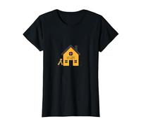 La Maison est l'endroit où se Trouve l'école L'éducation des mères à la Maison T-Shirt, Femme, Noir, XL