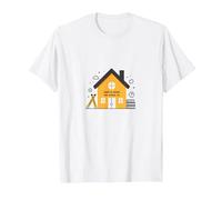 La Maison est l'endroit où se Trouve l'école L'éducation des mères à la Maison T-Shirt, Homme, Blanc, XXL