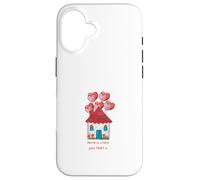 la maison est l'endroit où se trouve ton cœur Coque pour iPhone 16