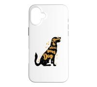 La Maison est l'endroit où se Trouve Votre Chien Labrador Coque pour iPhone 16 Plus