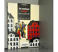 La maison rouge dans une petite ville