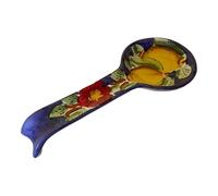 La Maison Unique: Repose-cuillère en céramique Vietri Vietrese peint à la main Amalfi Coast accessoire cuisine 3010240907