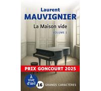 La maison vide (2 volumes) Grands caractères, édition accessible pour les malvoyants - Laurent Mauvignier - A Vue D'oeil - broché - Roman