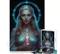 La Majesté d'Aurore Puzzle de 1000 pièces pour Adultes Jeu de réflexion apaisant et divertissant Découpe de qualité supérieure Cadeau d'anniversaire 50x75cm