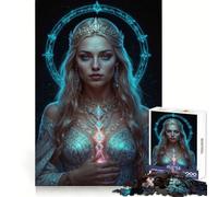 La Majesté d'Aurore Puzzle de 1000 pièces pour Adultes Jeu intellectuel et Relaxant Découpe de qualité Pièce d'art raffinée 38x52cm