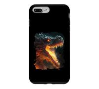 La majesté du Dragon Ardent au Pouvoir et aux Flammes Coque pour iPhone 7 Plus/8 Plus