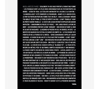 LA Majorette À Moustache - Affiche Anecdotes Insolites Miscellanées - Idée cadeau - 50 cm x 70 cm - Livrée dans Un Tube Protecteur en Carton pour Les Amateurs d'humour décalé