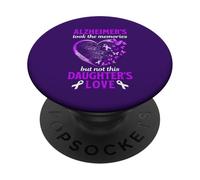 La maladie d'Alzheimer a Pris des Souvenirs, Pas l'amour des Filles PopSockets PopGrip Adhésif