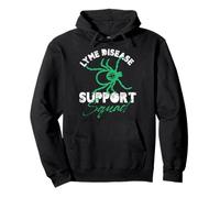 La maladie de Lyme soutient la morsure de tique Squad Lyme Day Sweat à Capuche
