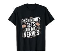 La maladie de Parkinson s'active sur Mes nerfs Maladie de Parkinson T-Shirt Graphique avec Valeur