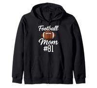 La Maman numéro 81, la Plus Grande Fan de Football, sa Plus Grande supportrice, Son Fils Sweat à Capuche