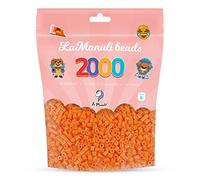 La Manuli Perles à Repasser 2000 Pièces 5mm - Kit Loisirs Créatifs - Sac Refermable - DIY pour Enfants et Adultes