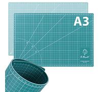 La Manuli Tapis de découpe auto-cicatrisant A3 45 x 30 cm 5 couches, utilisable des deux côtés Bon comme support de bureau, accessoire de couture, support de peinture pour enfants, bricolage