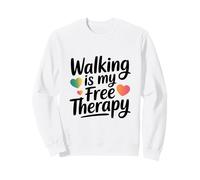 La Marche est ma thérapie Gratuite Sweatshirt