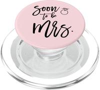 La mariée Sera bientôt Mme Minimal Wedding PopSockets PopGrip pour MagSafe
